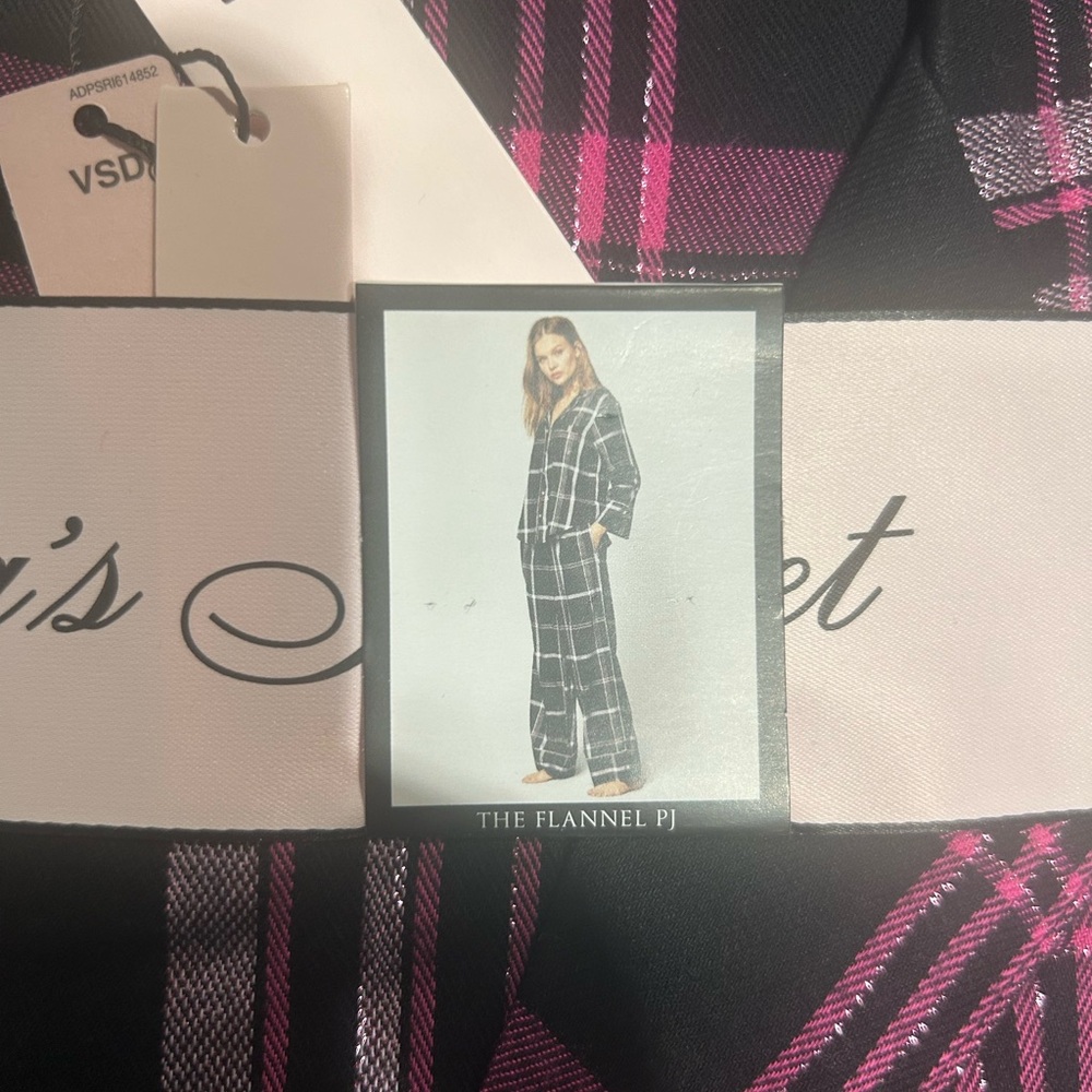 Brand New with Tags Victoria Secret flannel pajama set